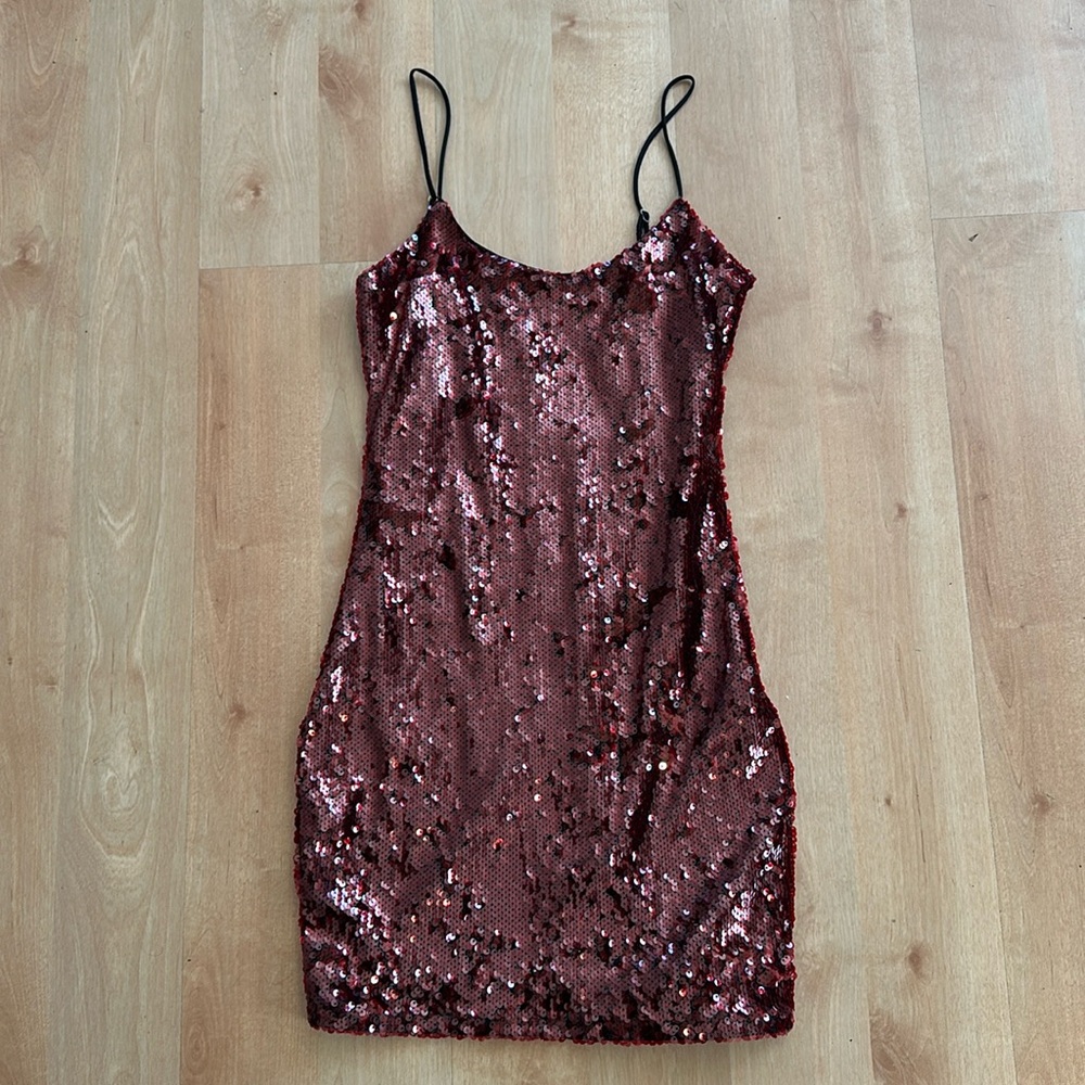 Mini Sequin Dress